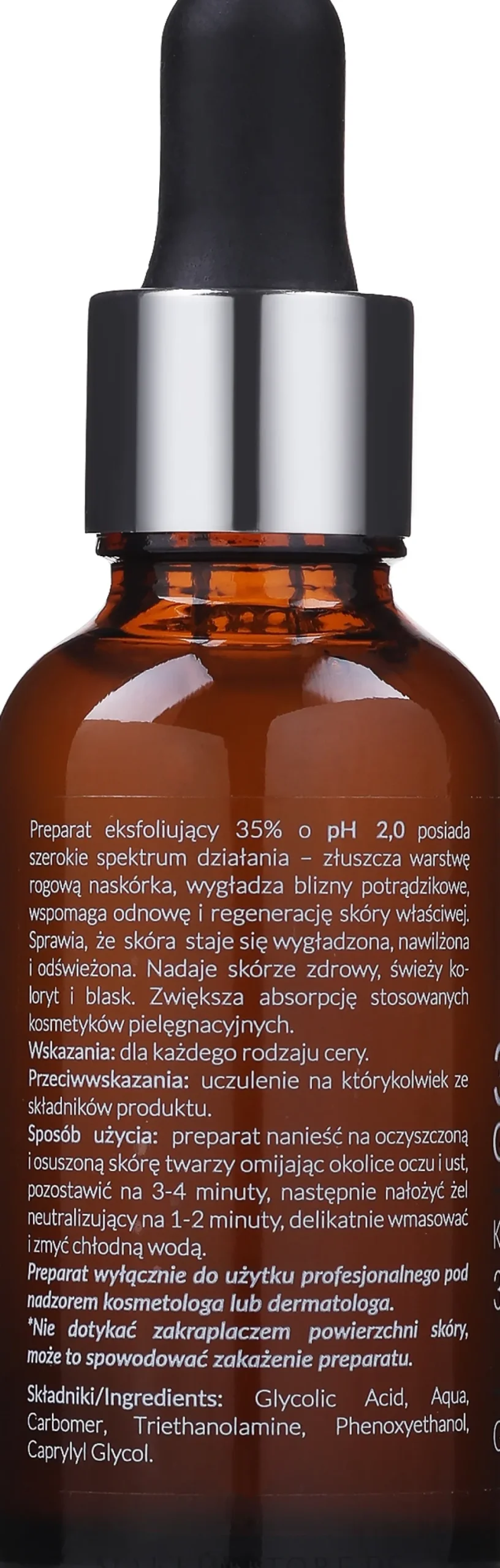 35% Glykolsäure für alle Hauttypen