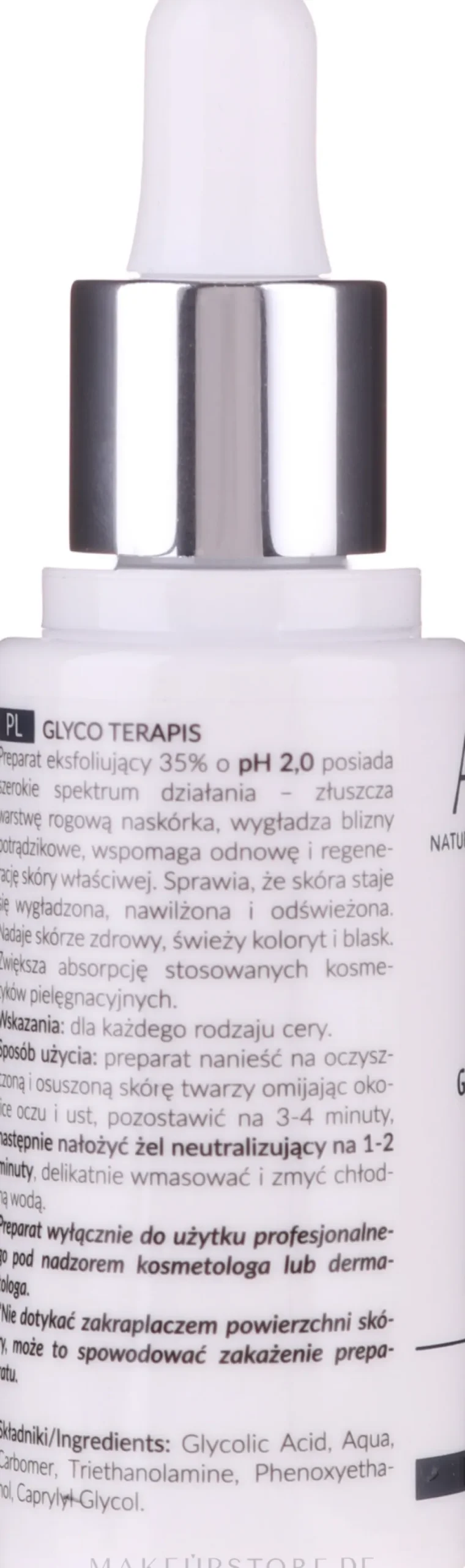 35% Glykolsäure für alle Hauttypen
