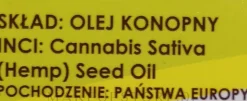 100% natürliches Hanfsamenöl