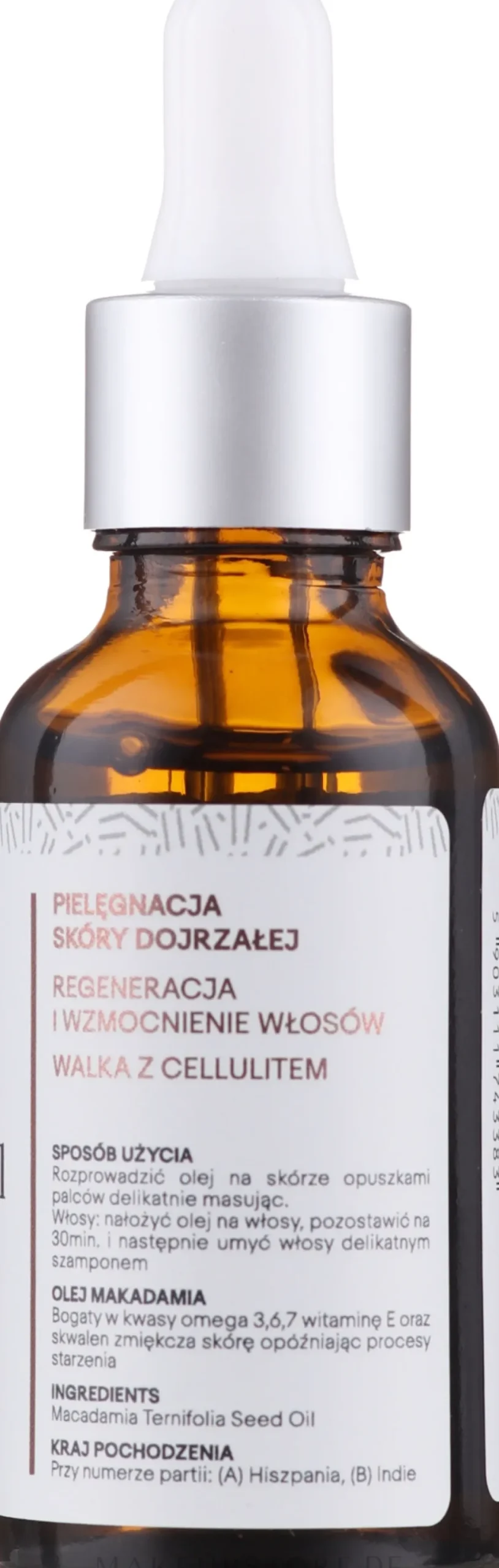 100% natürliches Macadamia-Öl