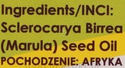 100% Natürliches Marulaöl mit Vitamin C und E