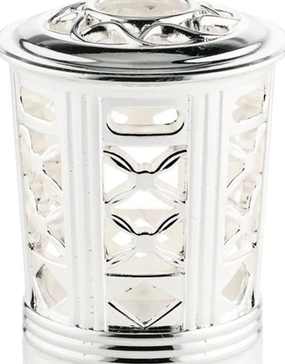 Abdeckung für Duftlampe, silber