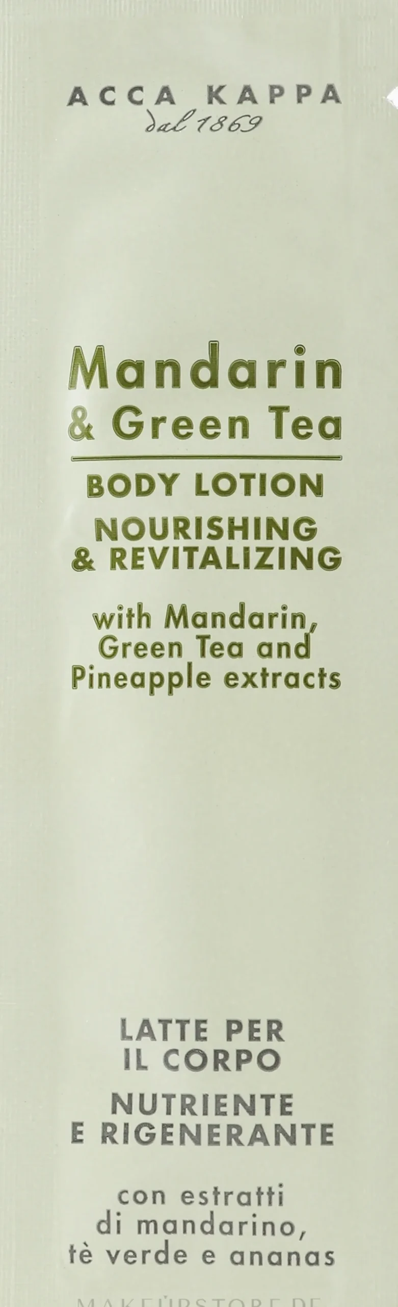 Acca Kappa Mandarin & Grean Tea Body Lotion