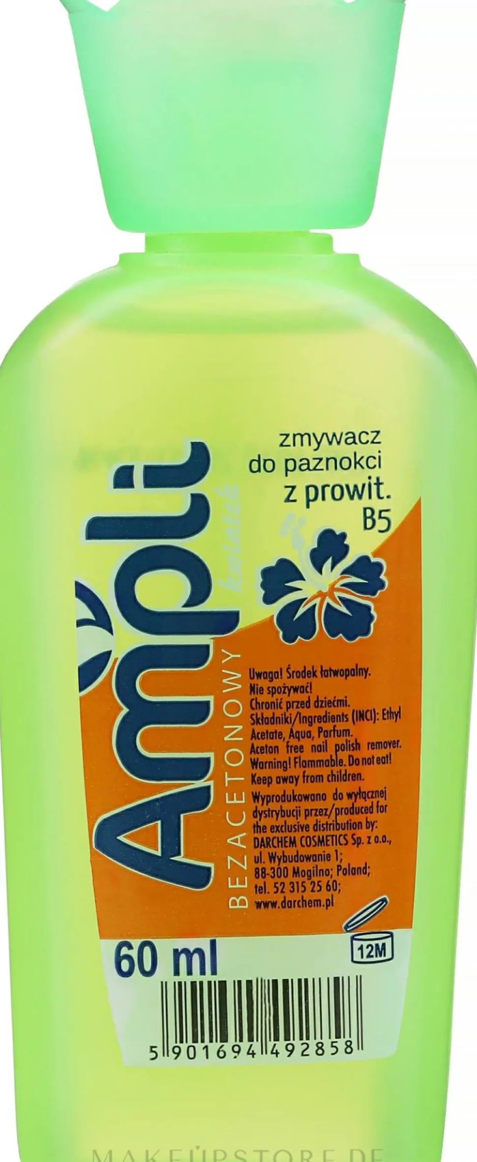 Acetonfreier Nagellackentferner mit Provitamin B5