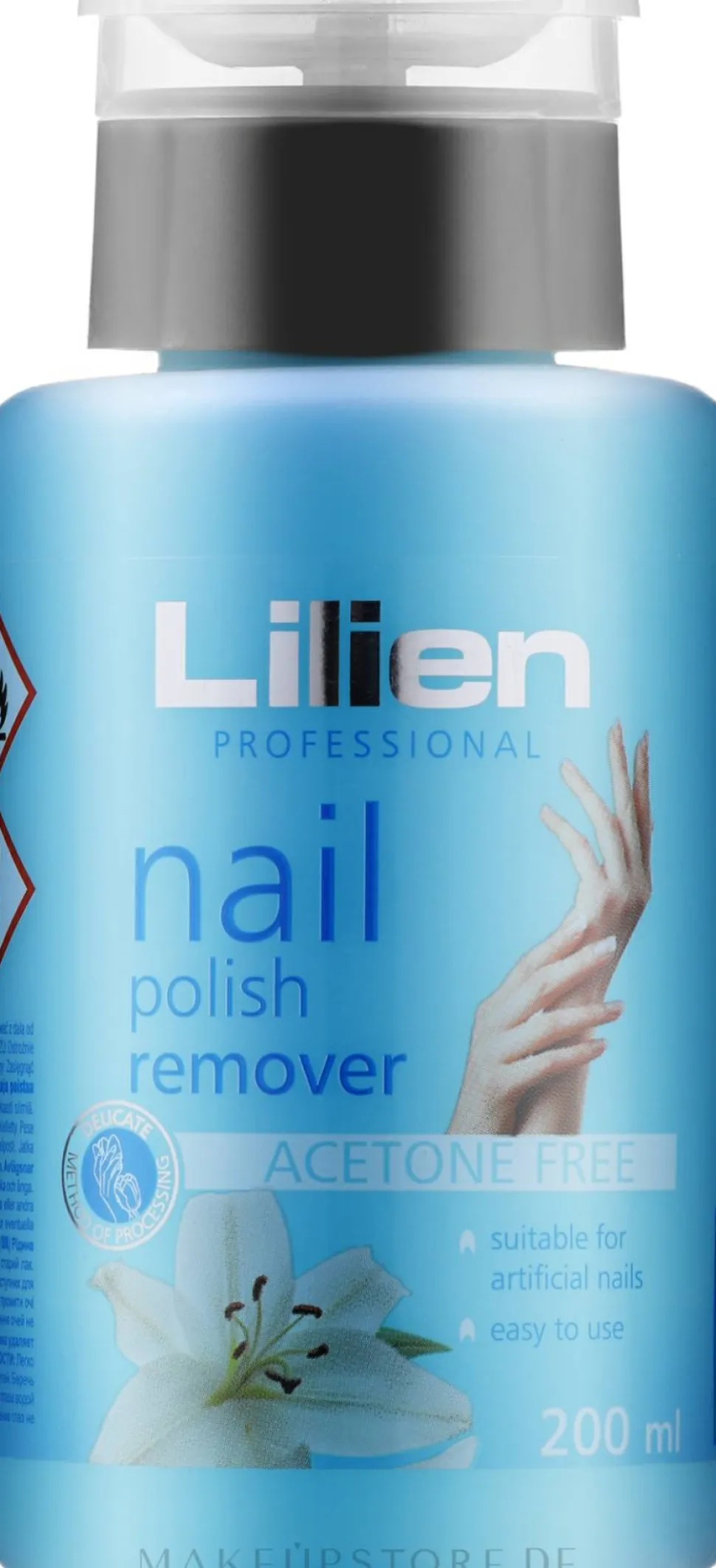 Acetonfreier Nagellackentferner Lilie