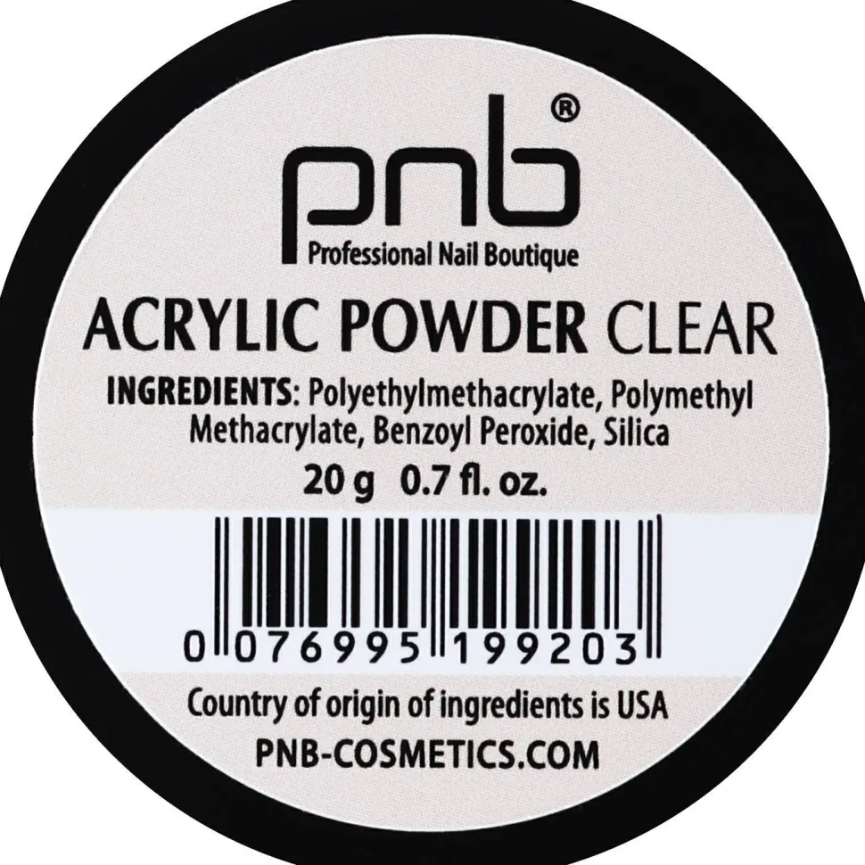 Acrylpuder transparent