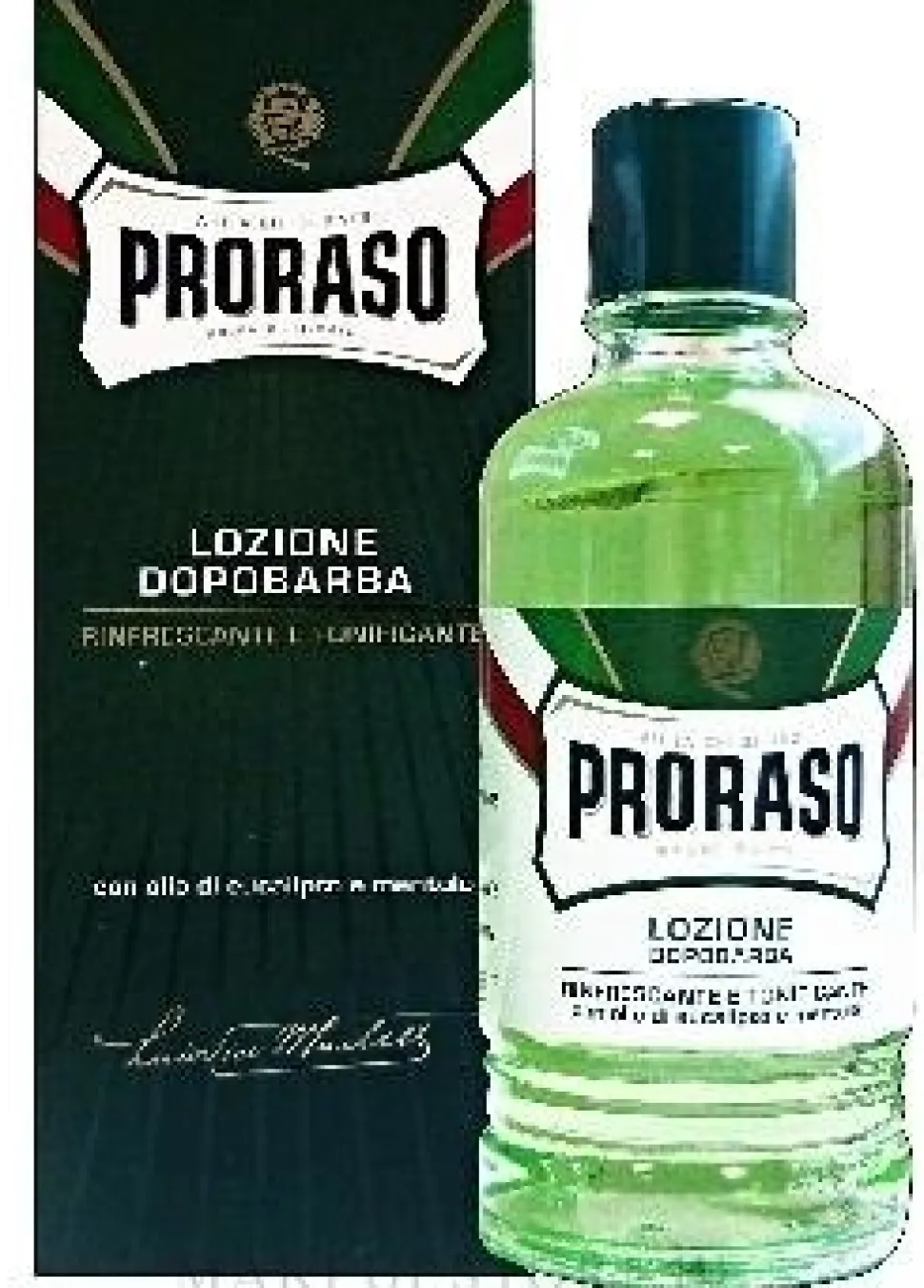 After Shave Lotion mit Menthol und Eukalyptus