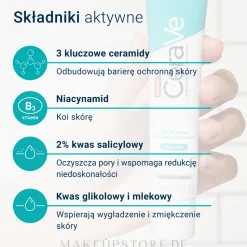 Aktives Pflegegel mit Salicyl-, Milch- und Glykolsäure