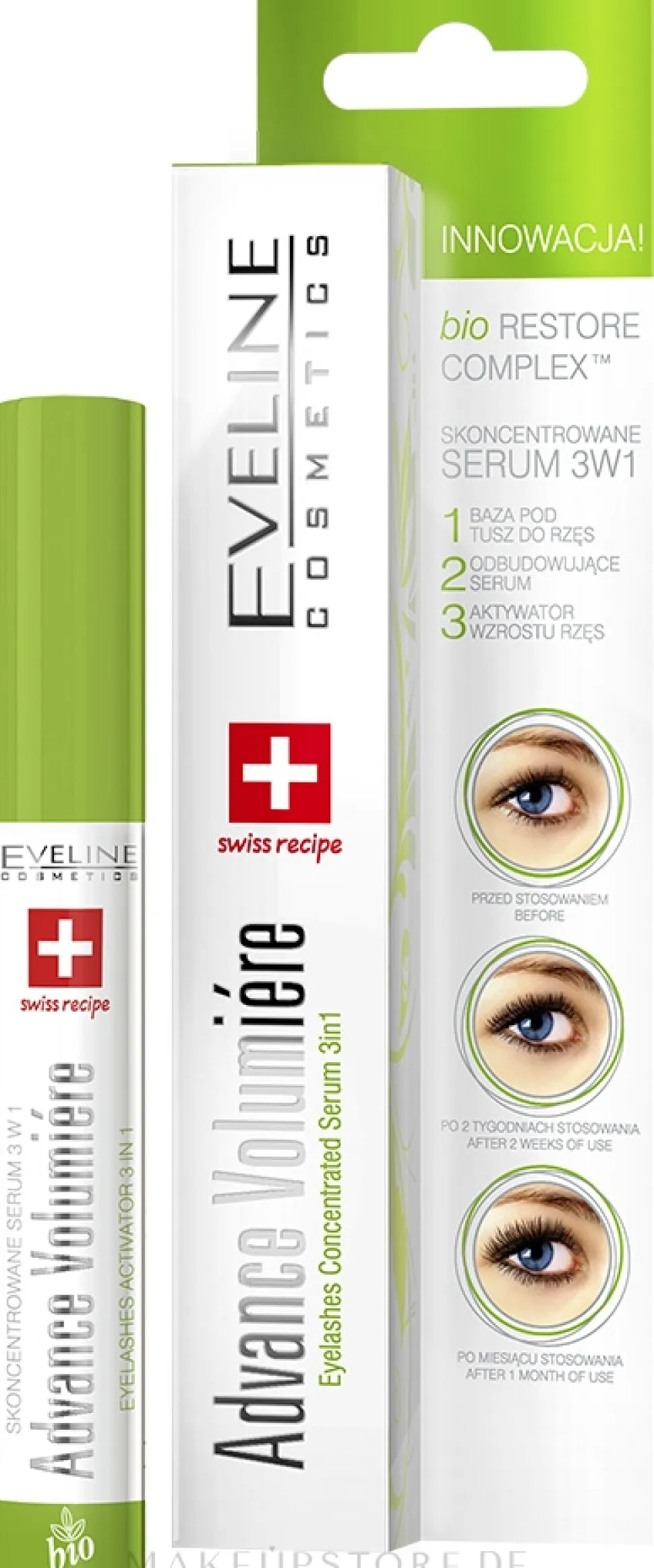 Aktives Wimpernserum 3in1