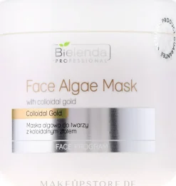 Algen-Gesichtsmaske mit kolloidalem Gold