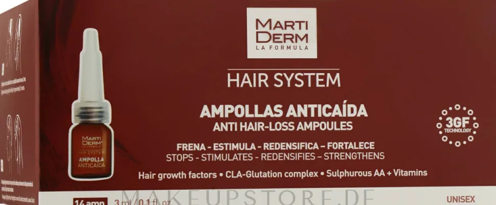 Ampullen gegen Haarausfall