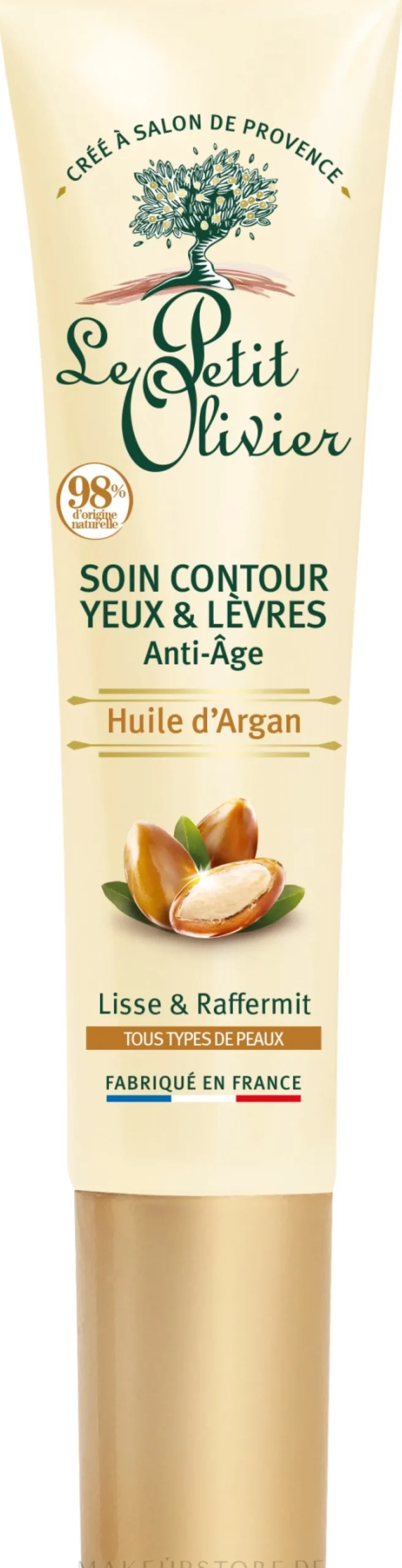 Anti-Aging Augen- und Lippencreme mit Bio-Arganöl