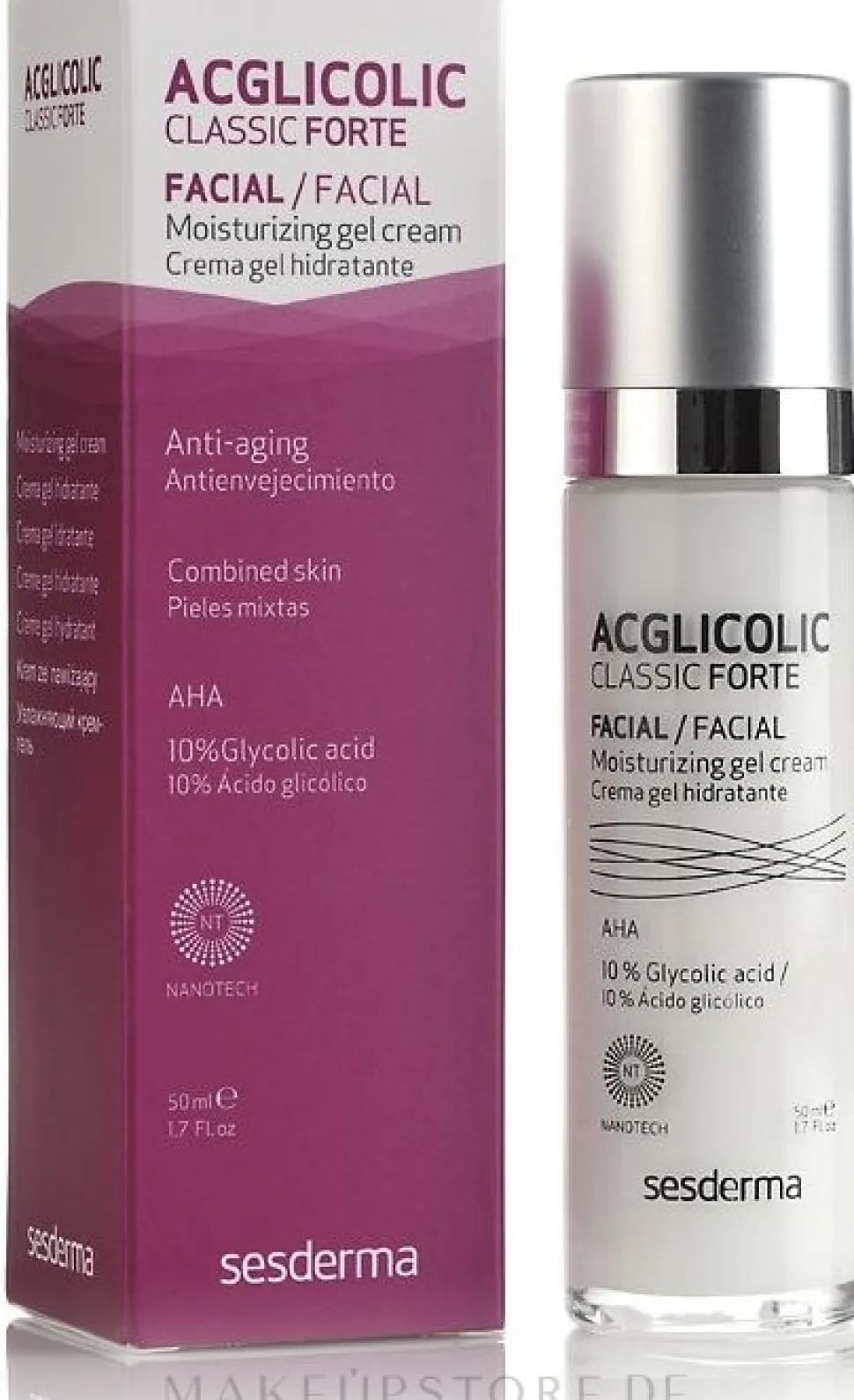 Anti-Aging Creme Gel für Mischhaut