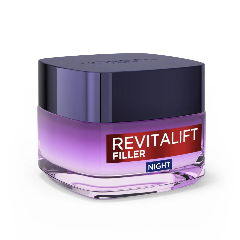 Anti-Aging Nachtcreme mit Faltenauffüll-Effekt