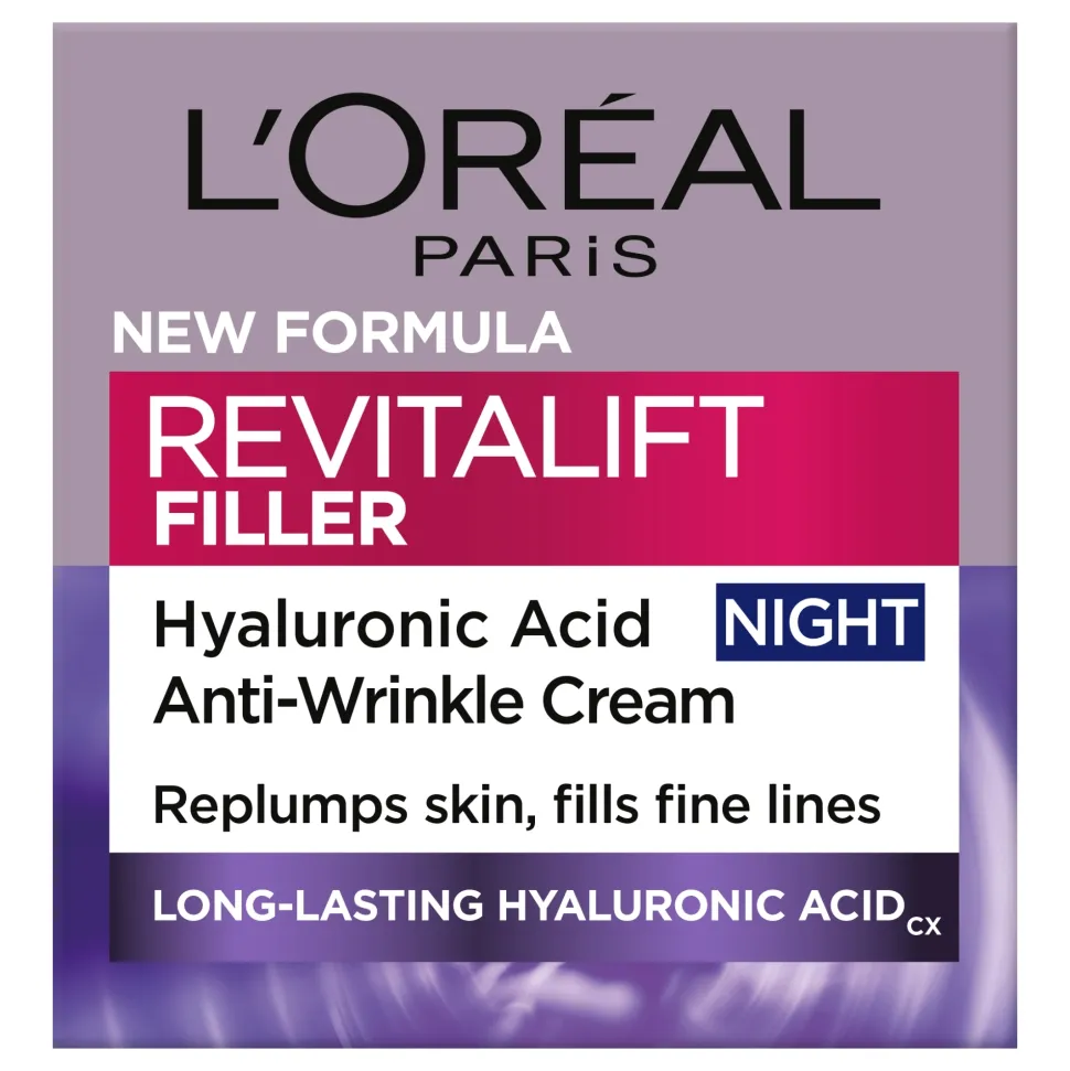 Anti-Aging Nachtcreme mit Faltenauffüll-Effekt
