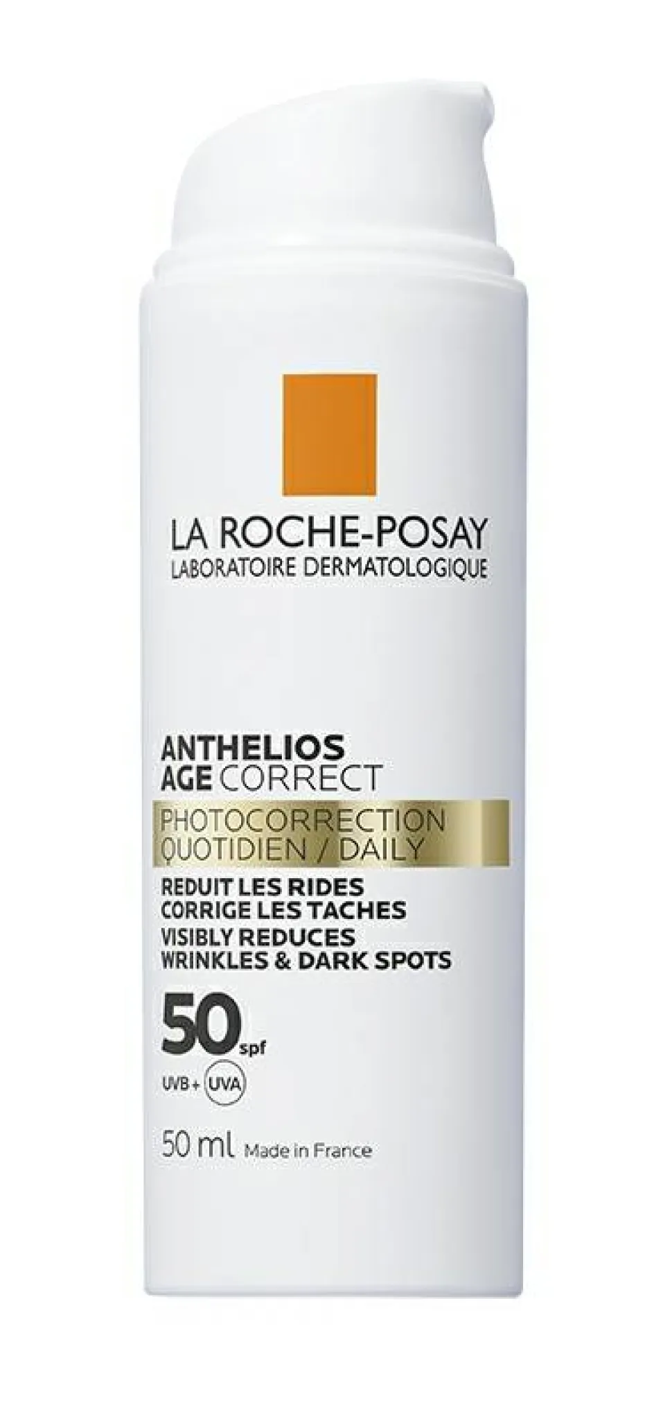 Anti-Aging Sonnenschutzcreme für das Gesicht mit Hyaluronsäure, Niacinamid und Phe-Resorcinol SPF 50