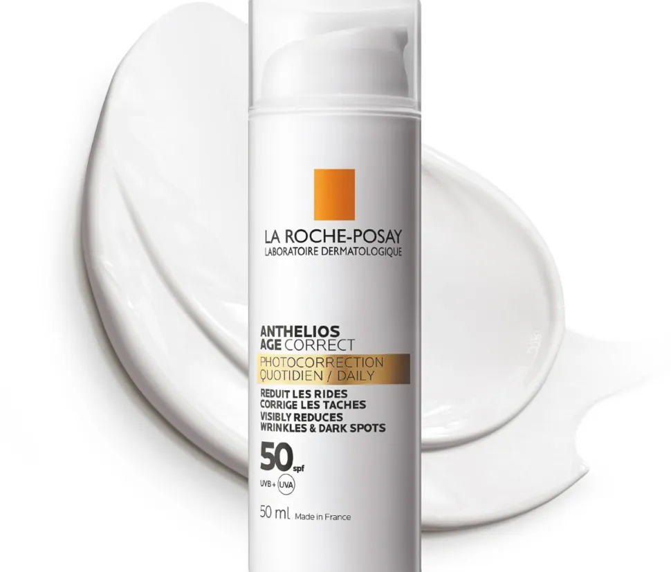 Anti-Aging Sonnenschutzcreme für das Gesicht mit Hyaluronsäure, Niacinamid und Phe-Resorcinol SPF 50