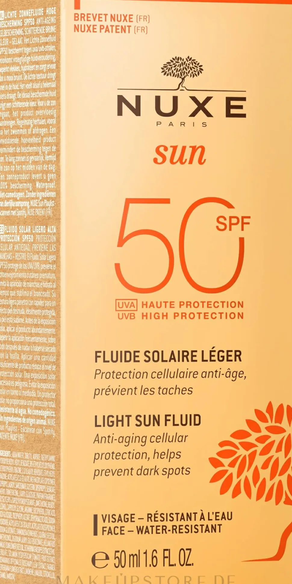 Anti-Aging Sonnenschutzfluid für das Gesicht