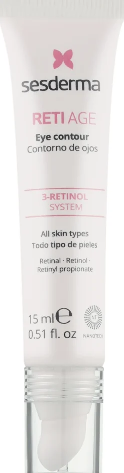 Anti-Aging-Gel für die Augenpartie mit drei Arten von Retinol