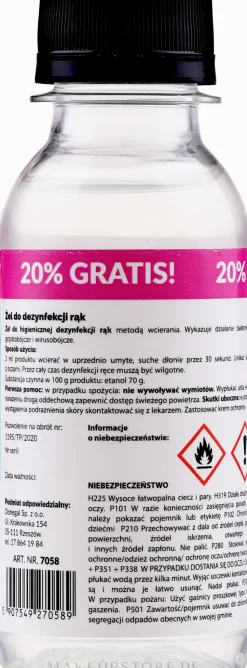 Antibakterielles Handgel