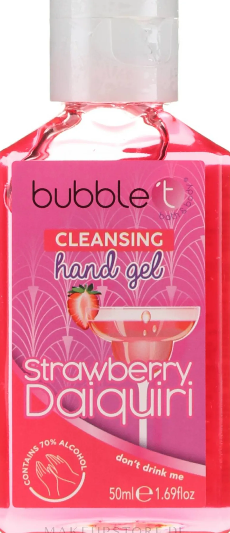 Antibakterielles Handgel Erdbeer-Daiquiri
