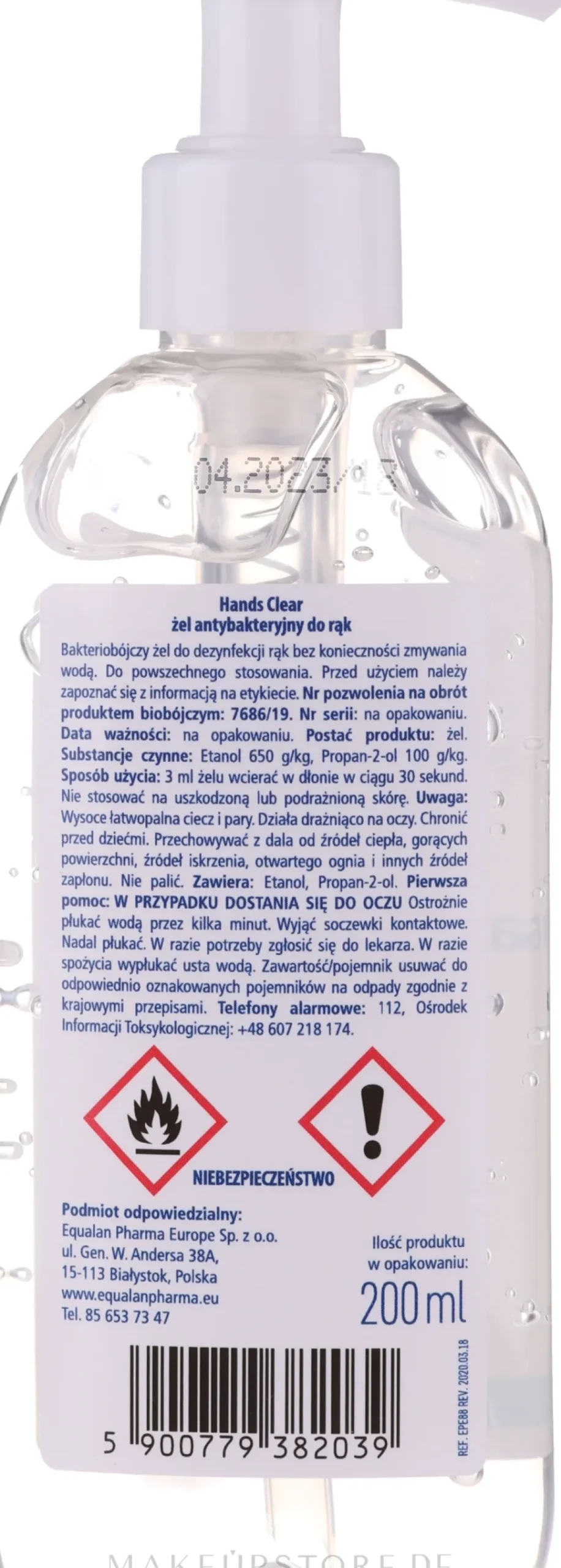 Antibakterielles Handreinigungsgel mit Hyaluronsäure