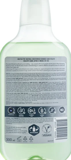 Antibakterielles Mundwasser mit Extrakten aus Salbei, Flohsamen und Birkenblättern