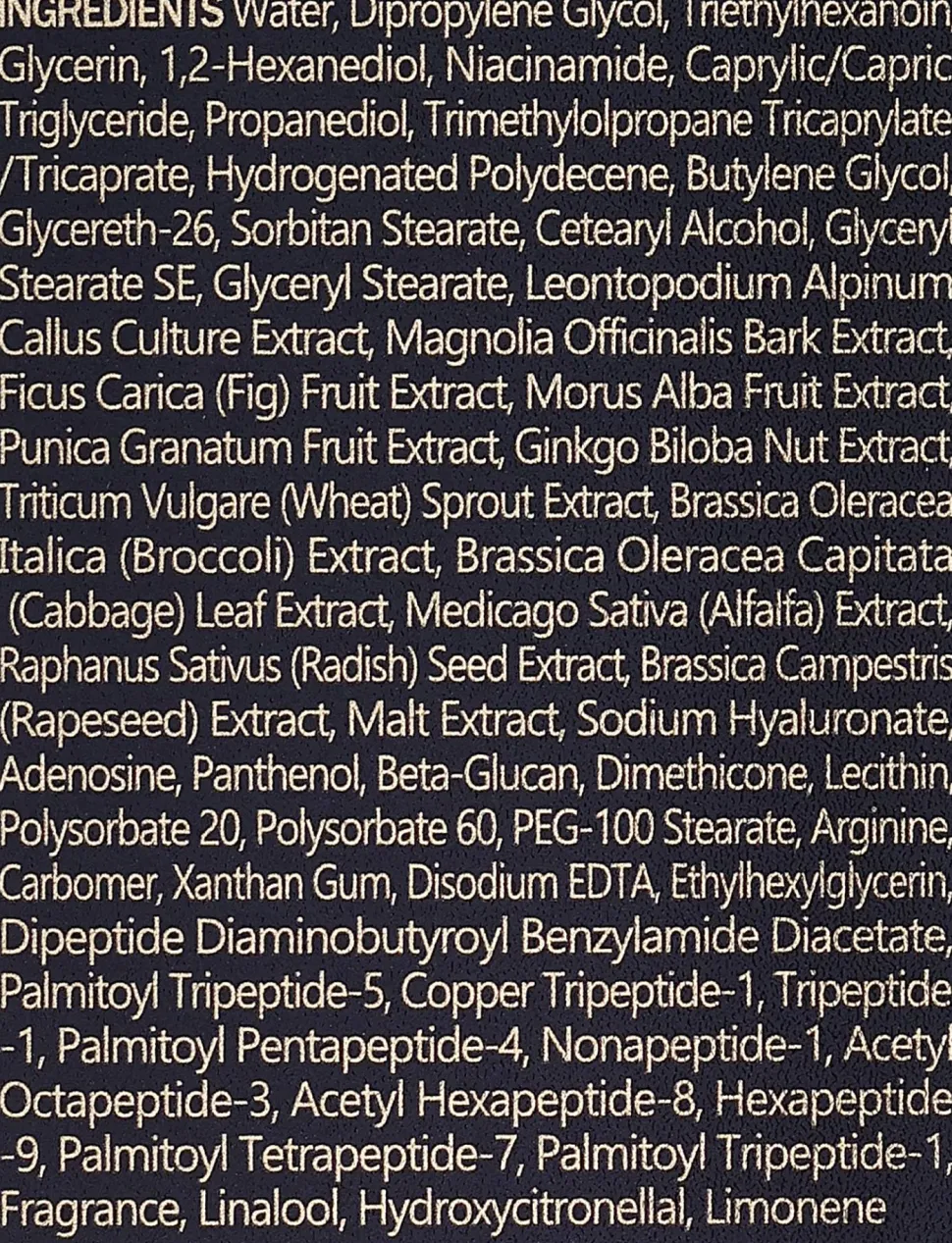 Anti-Falten Emulsion mit Stammzellen