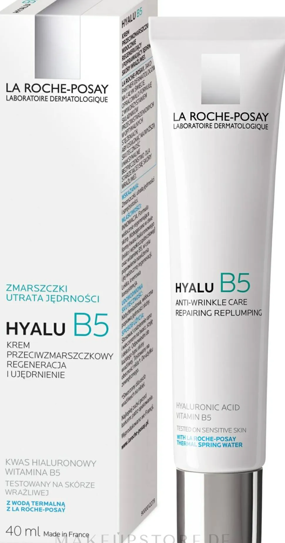 Anti-Falten Gesichtscreme mit Hyaluronsäure und Vitamin B5