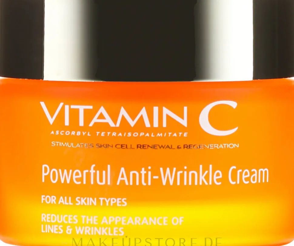 Anti-Falten Gesichtscreme mit Vitamin C