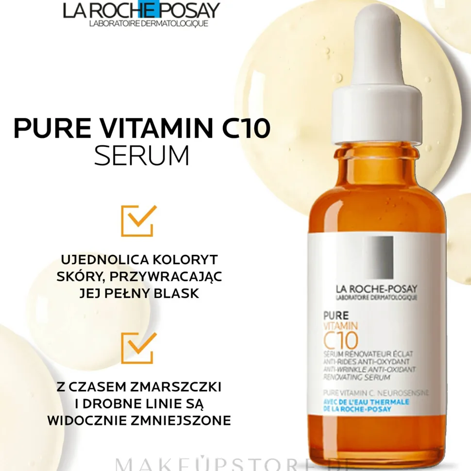 Anti-Falten Gesichtsserum mit reinem Vitamin C, Salicylsäure und Neurosensine