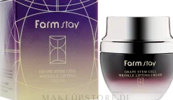 Anti-Falten Liftingcreme für das Gesicht mit Trauben-Phytostammzellen