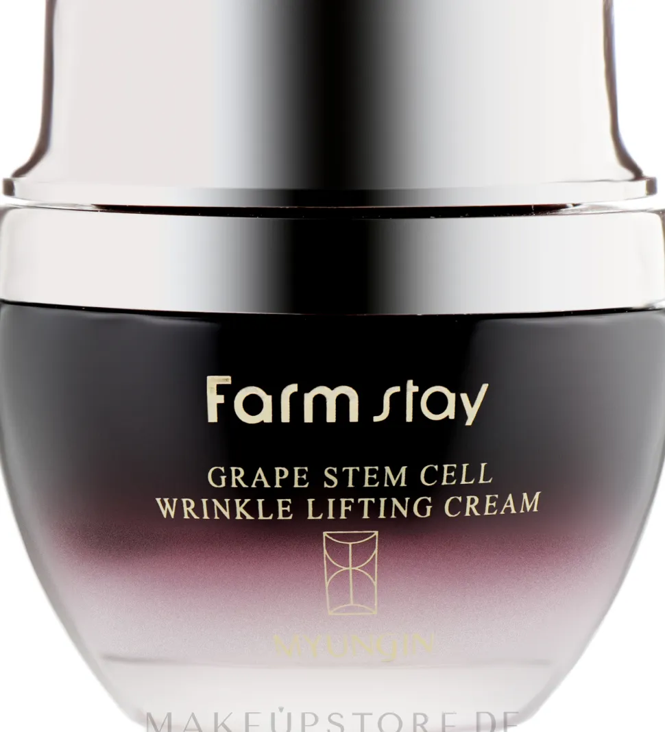 Anti-Falten Liftingcreme für das Gesicht mit Trauben-Phytostammzellen