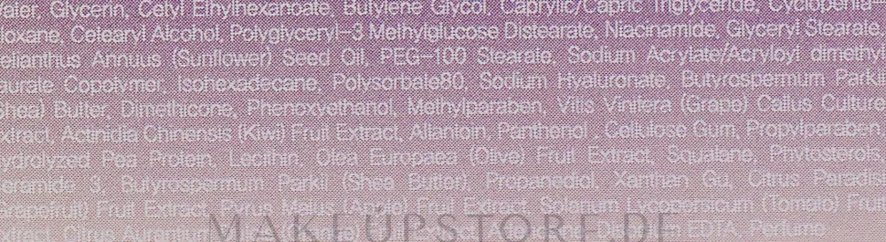 Anti-Falten Liftingcreme für das Gesicht mit Trauben-Phytostammzellen