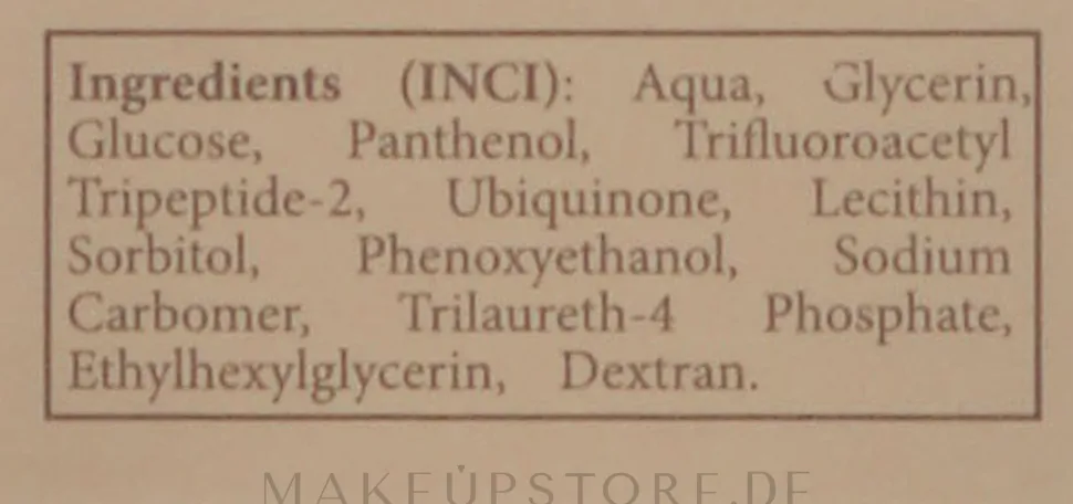 Anti-Falten Lifting-Gesichtsserum mit biomimetischen Peptiden