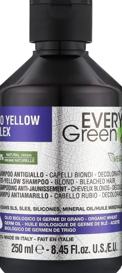 Anti-Gelb-Shampoo für blondes und blondiertes Haar
