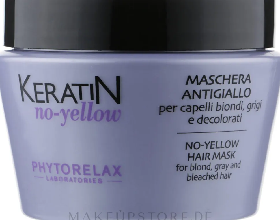 Anti-Gelbstich Maske für blondes, graues und aufgehelltes Haar
