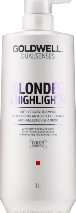 Anti-Gelbstich Shampoo für blondes und gesträhntes Haar