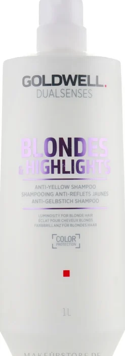 Anti-Gelbstich Shampoo für blondes und gesträhntes Haar