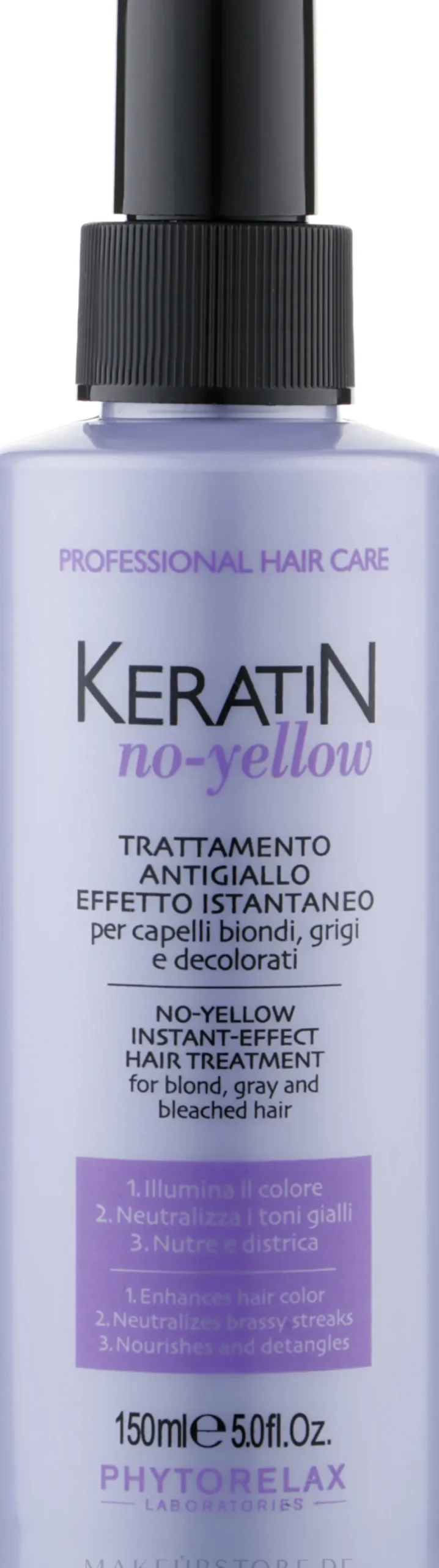 Anti-Gelbstich Spray-Maske für helles Haar