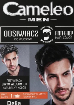 Anti-Grau Haarfarbe für Männer schwarz