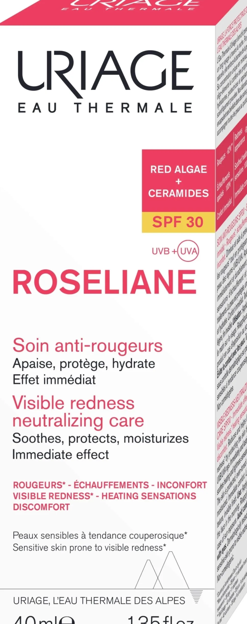 Anti-Rötungen Gesichtscreme für empfindliche Haut SPF 30