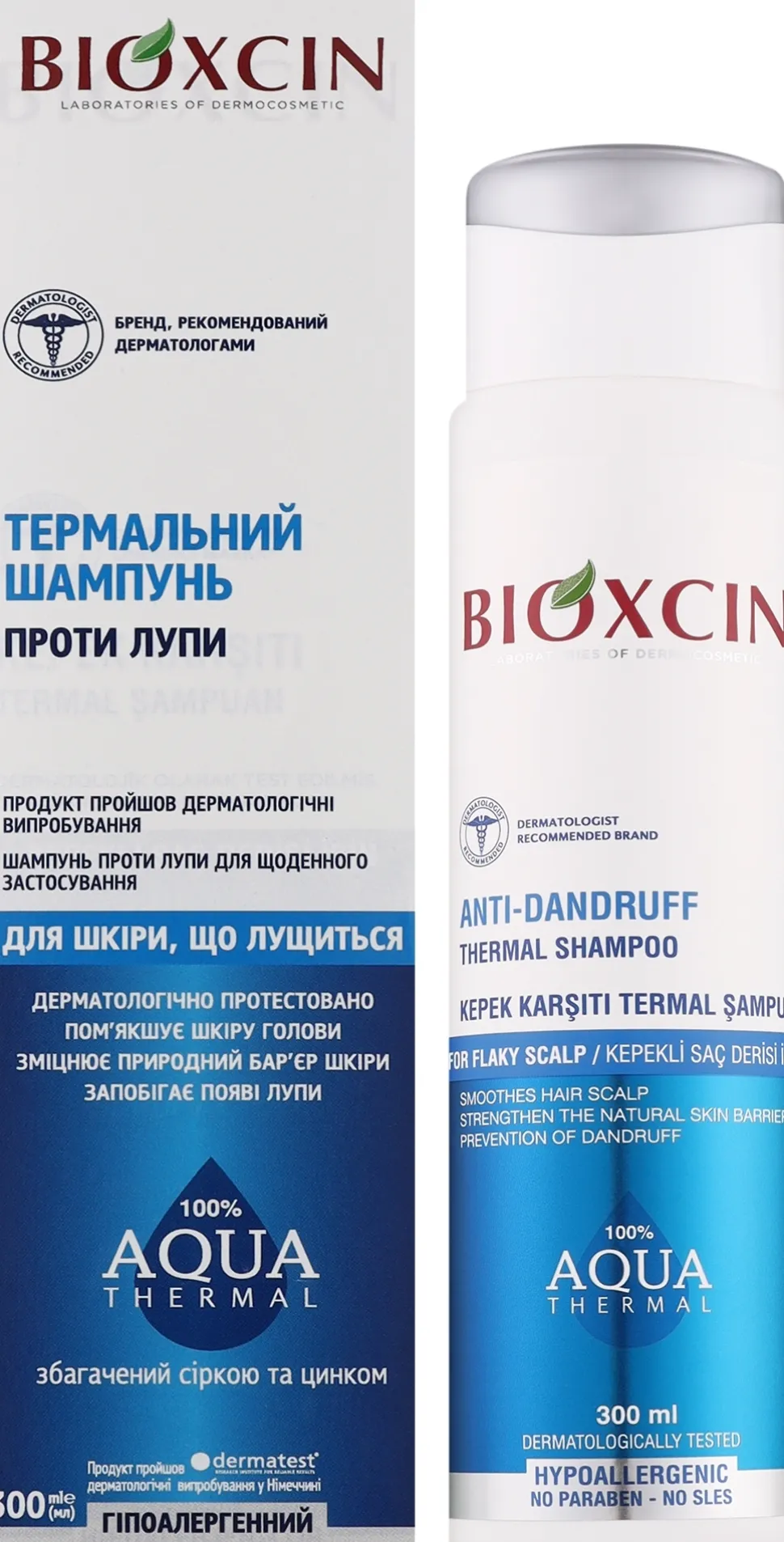 Anti-Schuppen Shampoo mit Thermalwasser