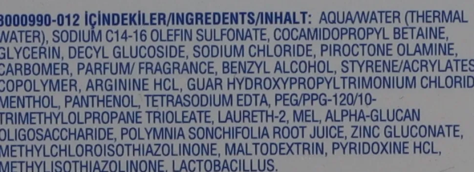 Anti-Schuppen Shampoo mit Thermalwasser