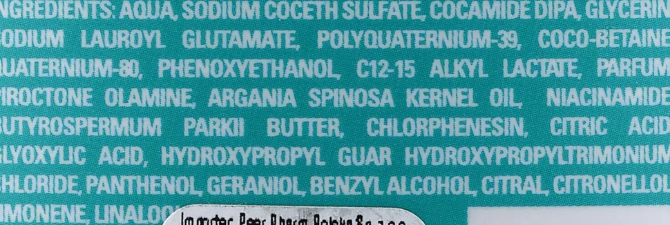 Anti-Schuppen Shampoo mit Sheabutter und Arganöl