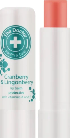 Antiseptischer Lippenbalsam mit Moosbeere und Preiselbeere