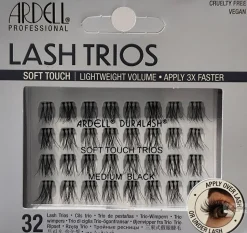 Ardell Soft Touch Trio Individuals Medium Black