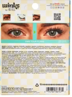 Ardell Winks Be Yourself Lashes & Patches Wish + Vibez (lashes/4pc + patches/4pc)
