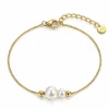 Armband aus Edelstahl, 14 Karat, BST1765