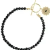 Armband aus Edelstahl mit Vergoldung, BST1456